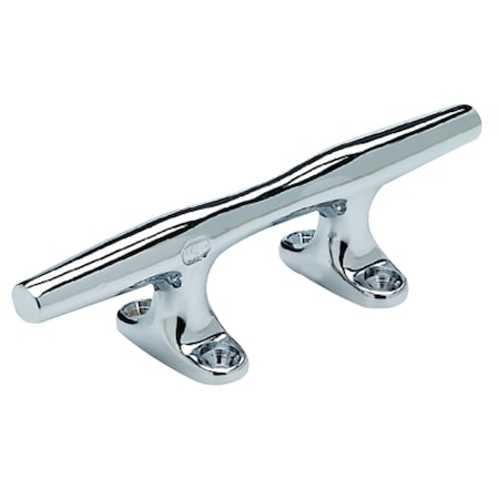 Seachoice Chrome Plated Zinc Hollow Base Cleat 4", 4" L x 3/4" H 30481